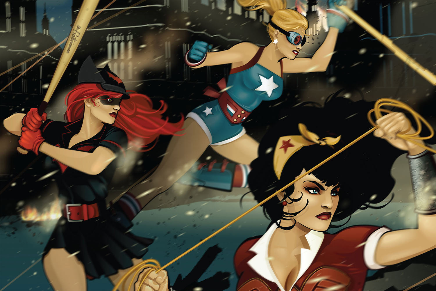 DC Comics Bombshells Reading Guide, a reality where superheroines